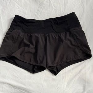 lululemon athletica Black Athletic Shorts